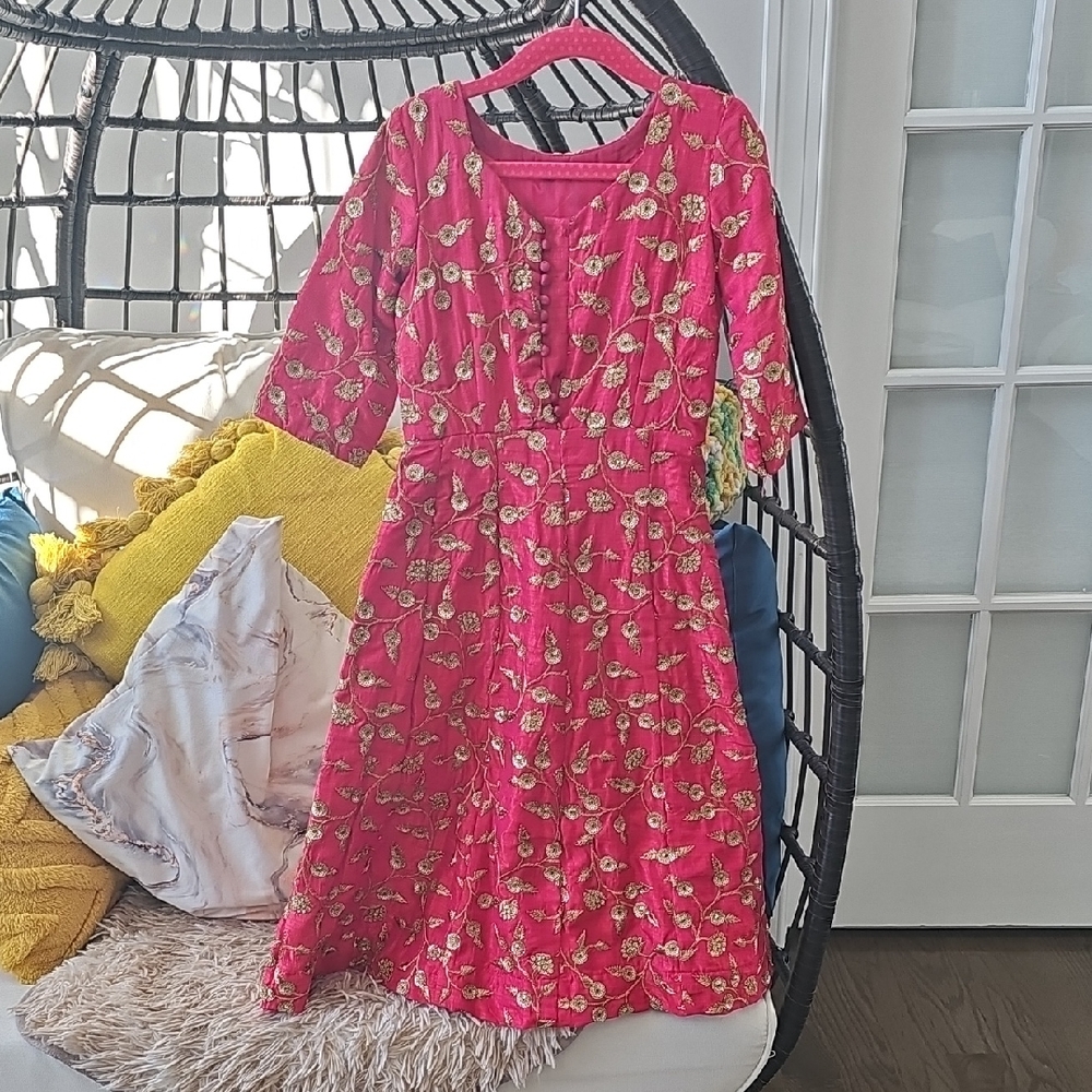 Floral Pink Dress
